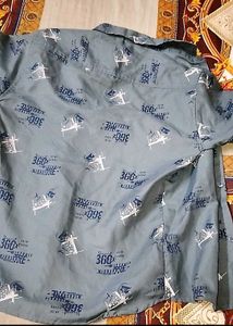 Boys Printed Casual Shirt