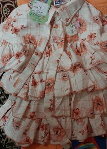 Beautiful Baby Girls Jeans Top