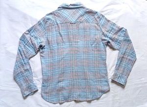 Light Blue Plaid Button-Up Shirt 🩵