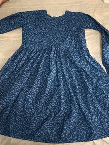 Beautiful Blue Printed Kurta