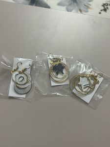 Sparkly Star & Swirl Earrings Set