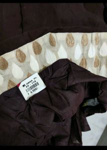 Elegant Brown Lehenga Choli Set