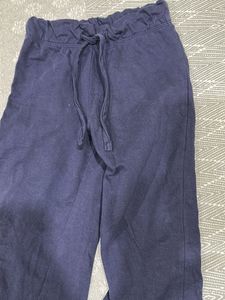 Comfortable Navy Blue Culottes