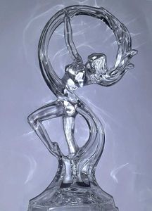 💎 Crystal Flow Sculpture — Luxury Glass Showpiece