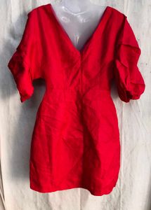 3529. Red mini bodycon