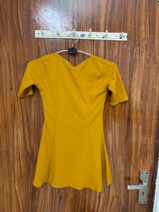 Stylish Mustard Yellow Top