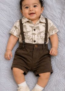 Safari Print Shorts