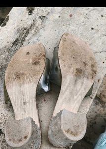 transparent heels