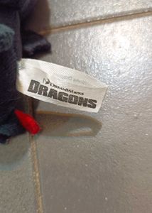 Cute Plush Dragon Keychain