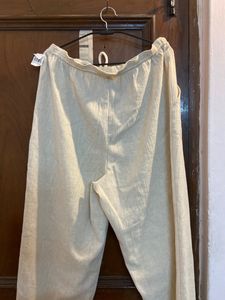Linen Blend Pull On Summer Trouser