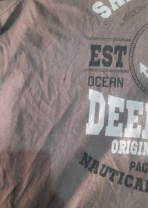 Blue Crew Neck T-Shirt