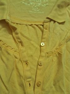 Yellow Polo T-Shirt new