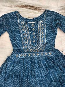 Beautiful Blue Ethnic Gown
