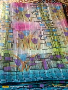 Floral Print Saree