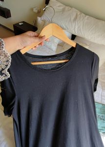 Black Long Loose Dress Size L-XL