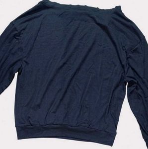 Graphic Print Long Sleeve Top