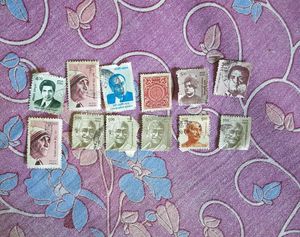 Set Of 12 Stamps