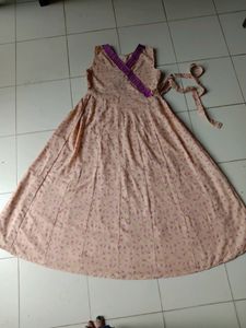 Angrakha Neck Design Style Dress
