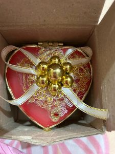 Glass Jewellery Box - New