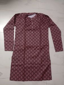 New Men's cotton blend printed kurta