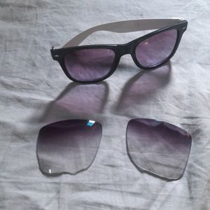 👓COMBO 1 Sunglasses Without 1 Glasses Temple + 1 Pairs Of Lenses For Women, Men &amp; Unisex Sunglasses, Eyewear.
