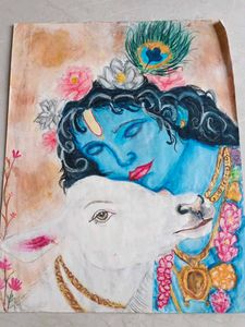 Beautiful Krishna Painting