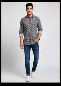Men's Printed Full Sleeve Shirt