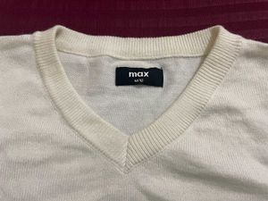 Max Colorblock V-Neck Sweater Top