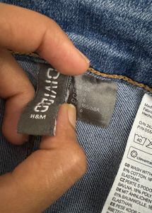 New H&amp;M Denim Shorts High Waisted