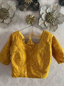 Sparkling Yellow Blouse