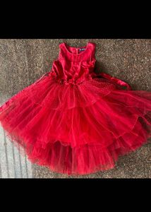 Red Tulle Dress