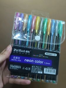 New Neon Glitter Gel Pens
