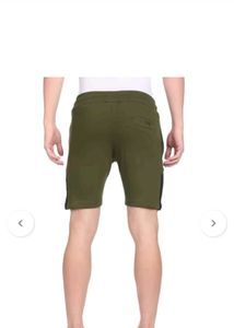 U.S POLO ASSN Men's Olive Green Athletic Shorts
