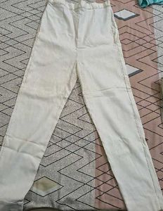 Elegant Cream Palazzos