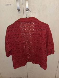Crochet Crop Shirt