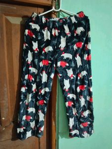 length 34,Cozy Polar Bear Pajama Pants