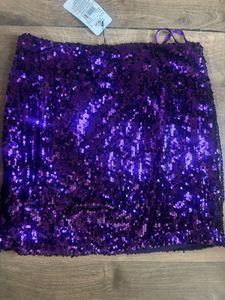 Shein Sequin Mini Skirt