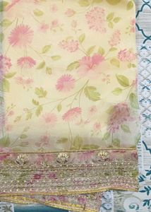 Gandhi Textile Exlusive Fancy  Organza Suits