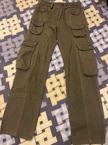 Olive Green Cargo Pants