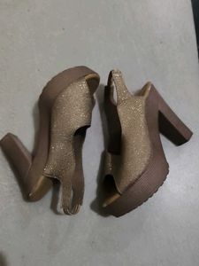 Sparkly Wedge Sandals