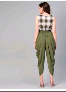 Women Green Jumpsuit (New)