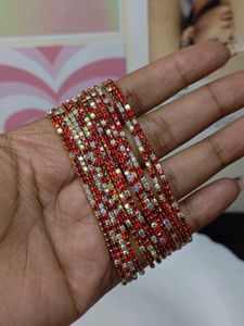 red+silver sparking bracelet ✨