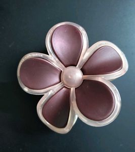 Flower Hair Clips - Pastel Colors Pack Of 5