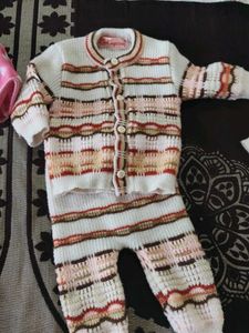 Cute Pink Polka Dot Baby Set