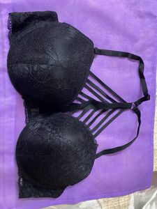 Wired Padded Back Straps Bra