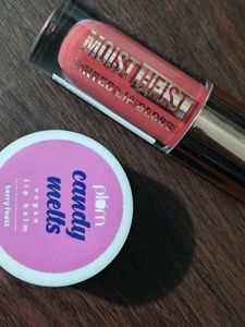 Plum Candy Melts Balm & Tinted Lip Gl