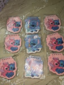 Cute Stitch Notebooks - Set of 9