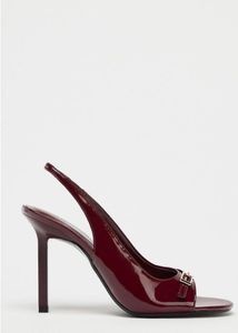 ZARA Slingback Maroon Heels- Never Used