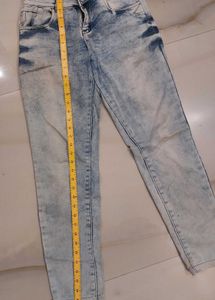 Stylish Acid Wash Jeans