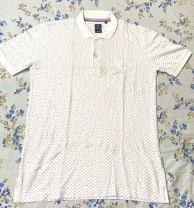 Men's White Polo T-Shirt